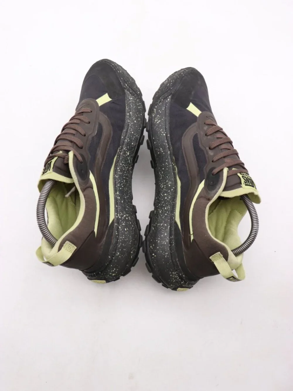 Vans MTE Crosspath Men's 9 Black Brown Green Athletic Skateboarding Sneakers